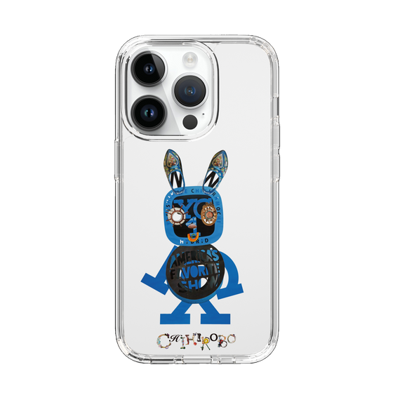 スリムプロテクションケース［ CHIHIROBO - 青ウサギ ］