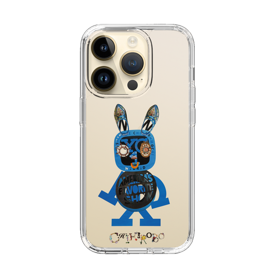 スリムプロテクションケース［ CHIHIROBO - 青ウサギ ］