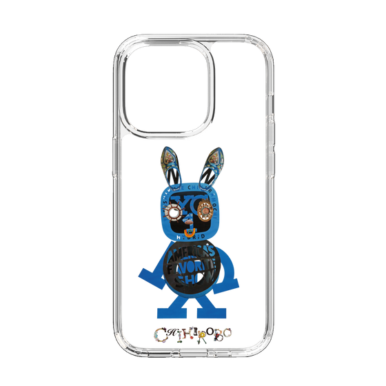 スリムプロテクションケース［ CHIHIROBO - 青ウサギ ］