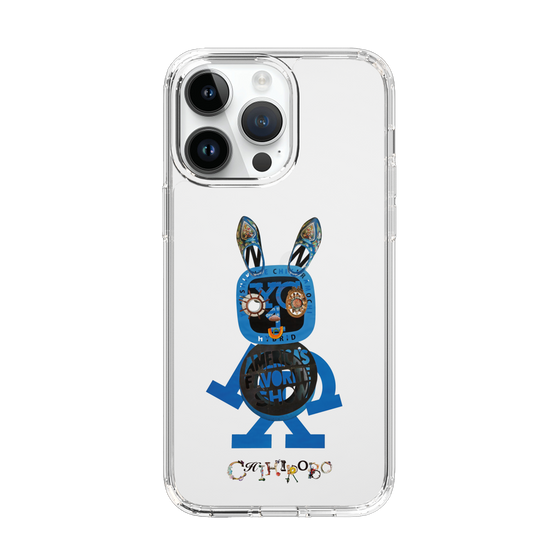 スリムプロテクションケース［ CHIHIROBO - 青ウサギ ］