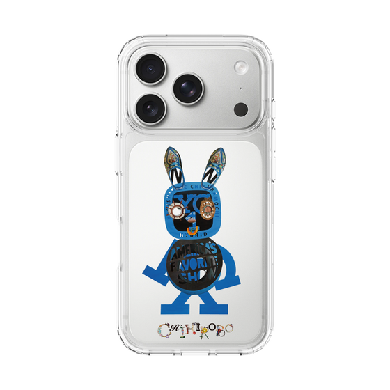 スリムプロテクションケース［ CHIHIROBO - 青ウサギ ］