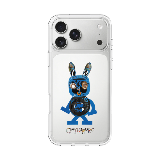 スリムプロテクションケース［ CHIHIROBO - 青ウサギ ］