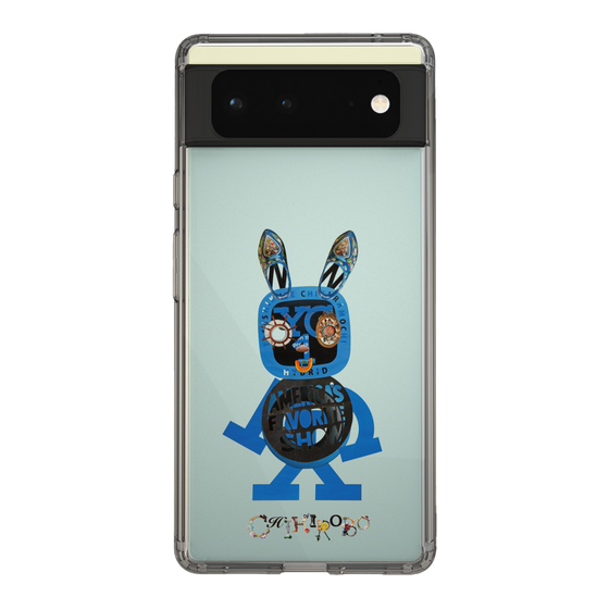 スリムプロテクションケース［ CHIHIROBO - 青ウサギ ］