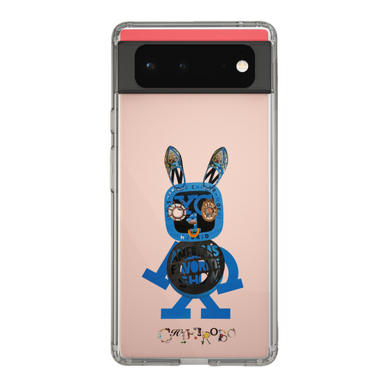 スリムプロテクションケース［ CHIHIROBO - 青ウサギ ］