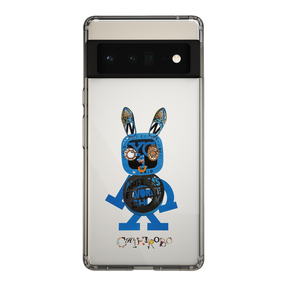 スリムプロテクションケース［ CHIHIROBO - 青ウサギ ］