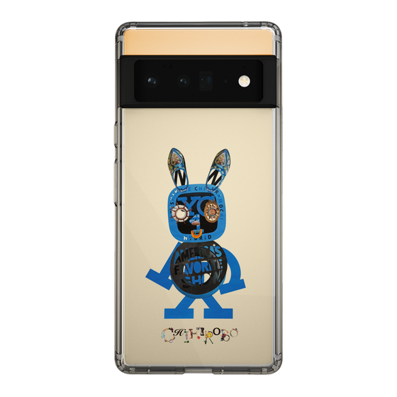 スリムプロテクションケース［ CHIHIROBO - 青ウサギ ］