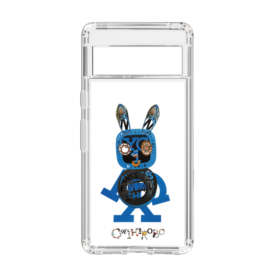 スリムプロテクションケース［ CHIHIROBO - 青ウサギ ］