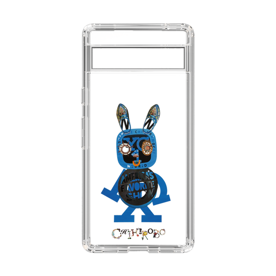 スリムプロテクションケース［ CHIHIROBO - 青ウサギ ］