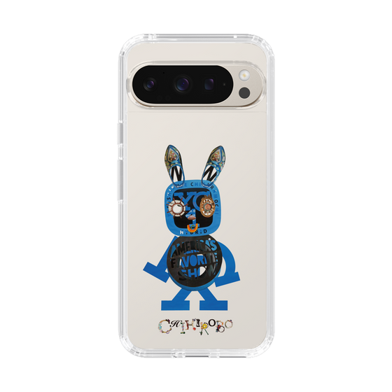 スリムプロテクションケース［ CHIHIROBO - 青ウサギ ］