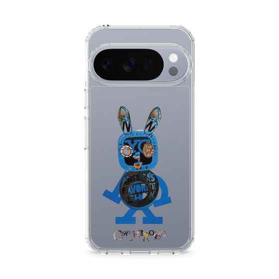 スリムプロテクションケース［ CHIHIROBO - 青ウサギ ］