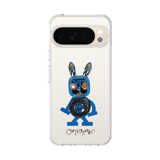 スリムプロテクションケース［ CHIHIROBO - 青ウサギ ］