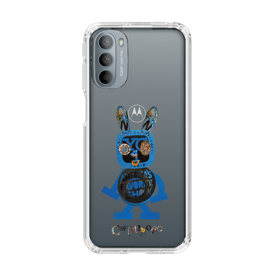 スリムプロテクションケース［ CHIHIROBO - 青ウサギ ］