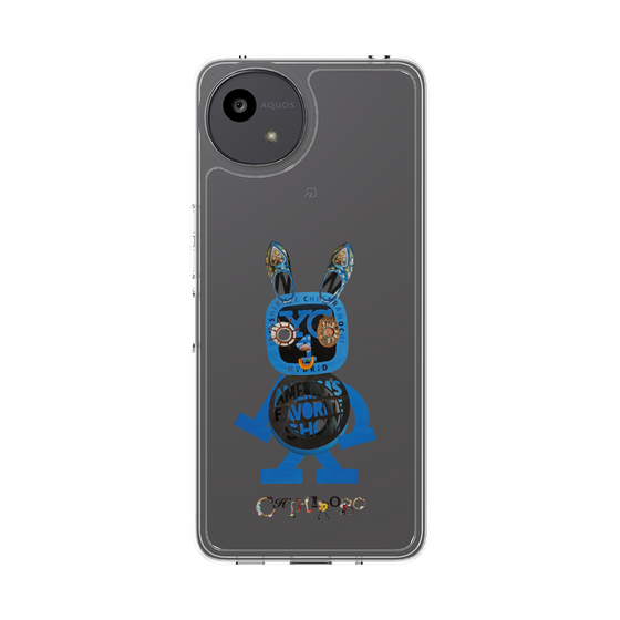 スリムプロテクションケース［ CHIHIROBO - 青ウサギ ］