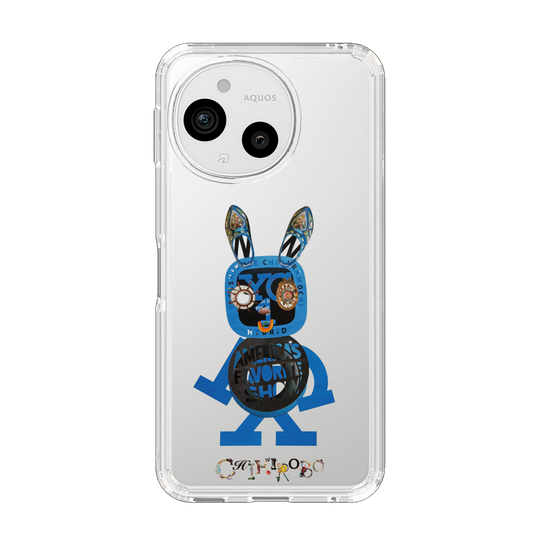 スリムプロテクションケース［ CHIHIROBO - 青ウサギ ］