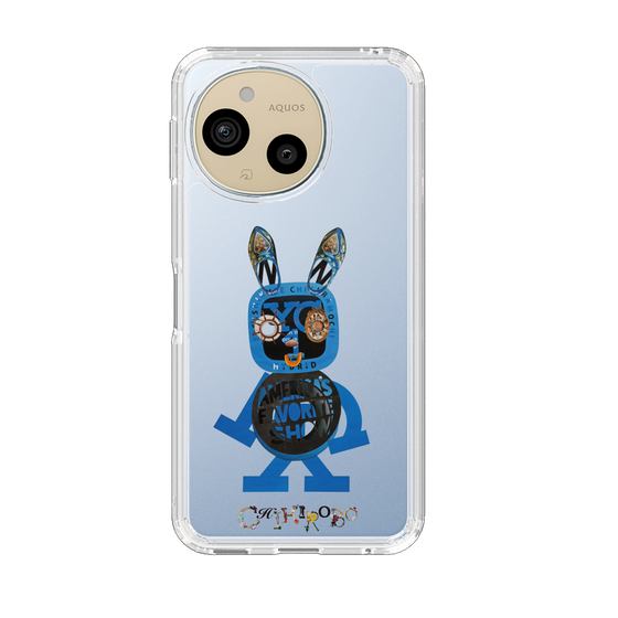 スリムプロテクションケース［ CHIHIROBO - 青ウサギ ］