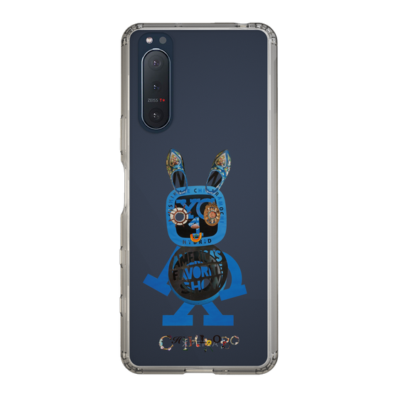 スリムプロテクションケース［ CHIHIROBO - 青ウサギ ］