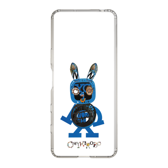 スリムプロテクションケース［ CHIHIROBO - 青ウサギ ］