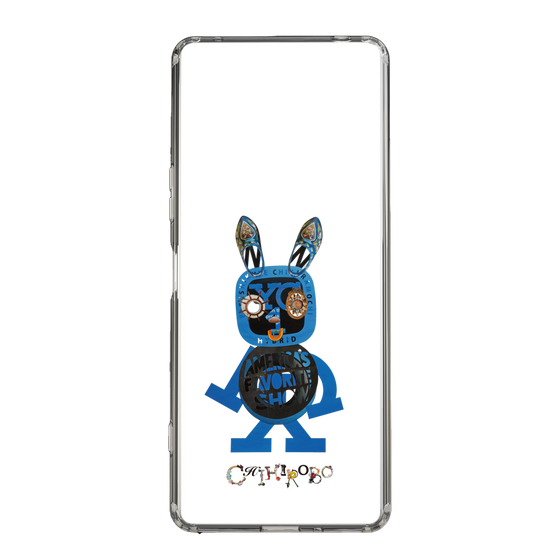 スリムプロテクションケース［ CHIHIROBO - 青ウサギ ］