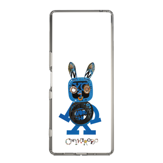スリムプロテクションケース［ CHIHIROBO - 青ウサギ ］