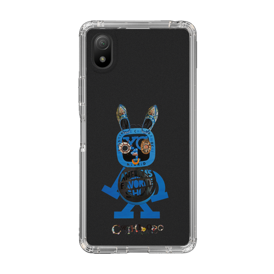 スリムプロテクションケース［ CHIHIROBO - 青ウサギ ］