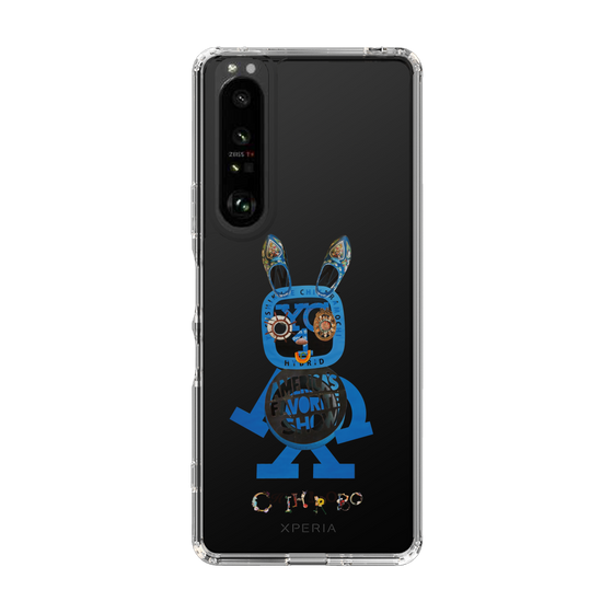 スリムプロテクションケース［ CHIHIROBO - 青ウサギ ］