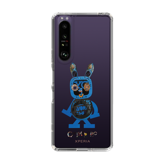 スリムプロテクションケース［ CHIHIROBO - 青ウサギ ］