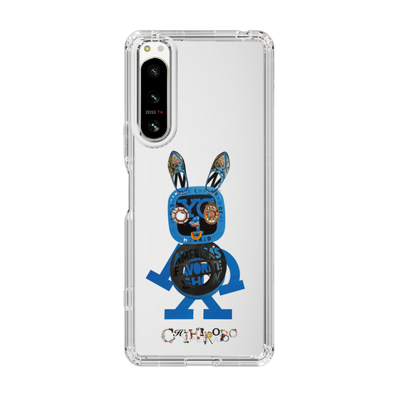 スリムプロテクションケース［ CHIHIROBO - 青ウサギ ］