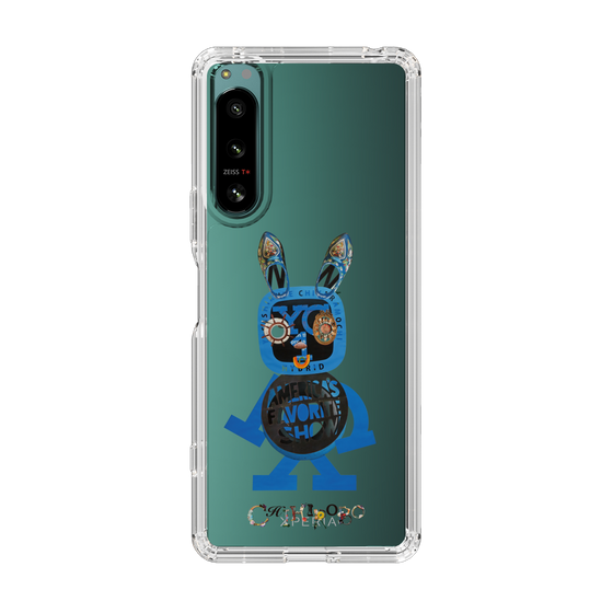 スリムプロテクションケース［ CHIHIROBO - 青ウサギ ］