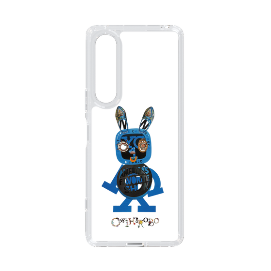 スリムプロテクションケース［ CHIHIROBO - 青ウサギ ］