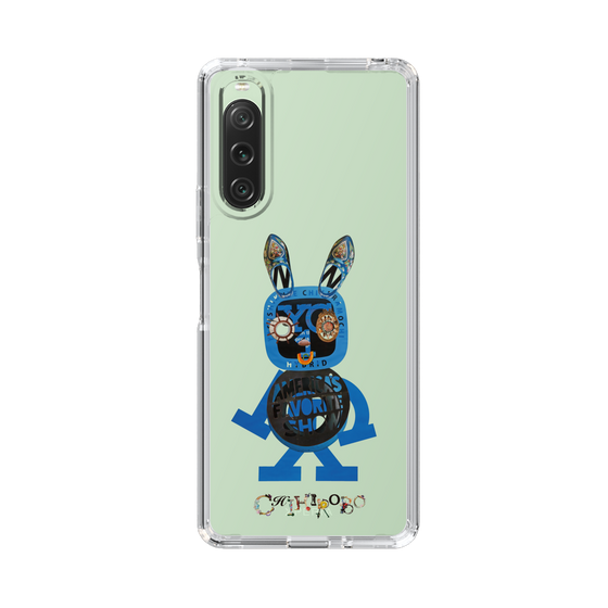 スリムプロテクションケース［ CHIHIROBO - 青ウサギ ］