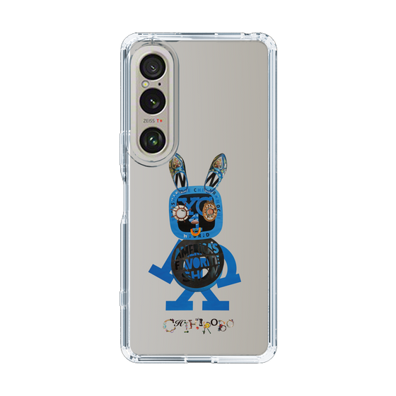 スリムプロテクションケース［ CHIHIROBO - 青ウサギ ］