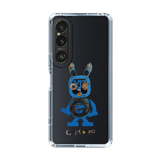 スリムプロテクションケース［ CHIHIROBO - 青ウサギ ］