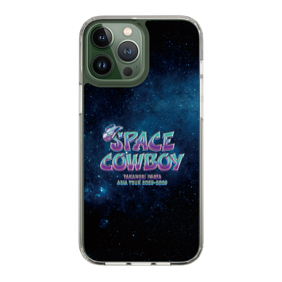 スリムプロテクションケース［ Takanori Iwata ASIA TOUR 2025-2026 "SPACE COWBOY" - ロゴ ］