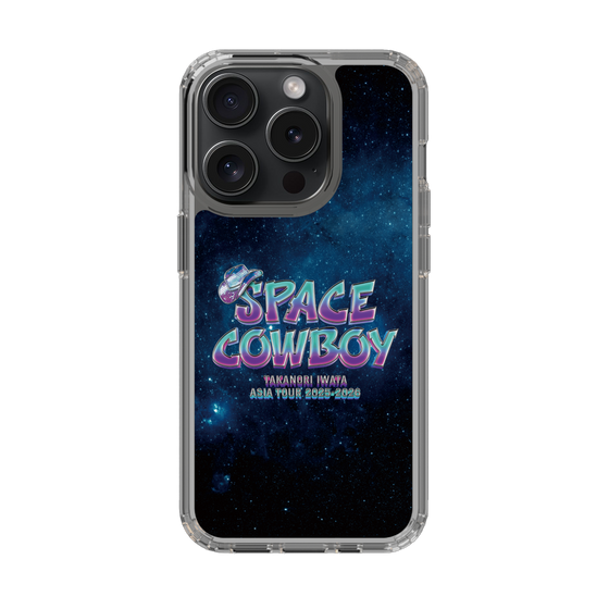 スリムプロテクションケース［ Takanori Iwata ASIA TOUR 2025-2026 "SPACE COWBOY" - ロゴ ］