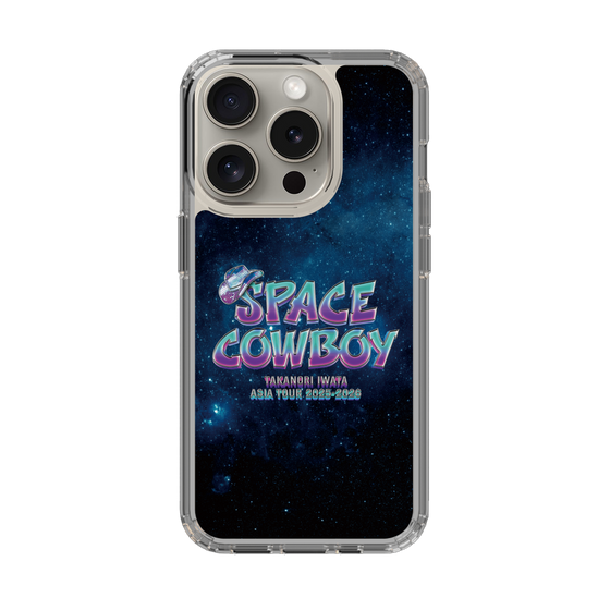 スリムプロテクションケース［ Takanori Iwata ASIA TOUR 2025-2026 "SPACE COWBOY" - ロゴ ］