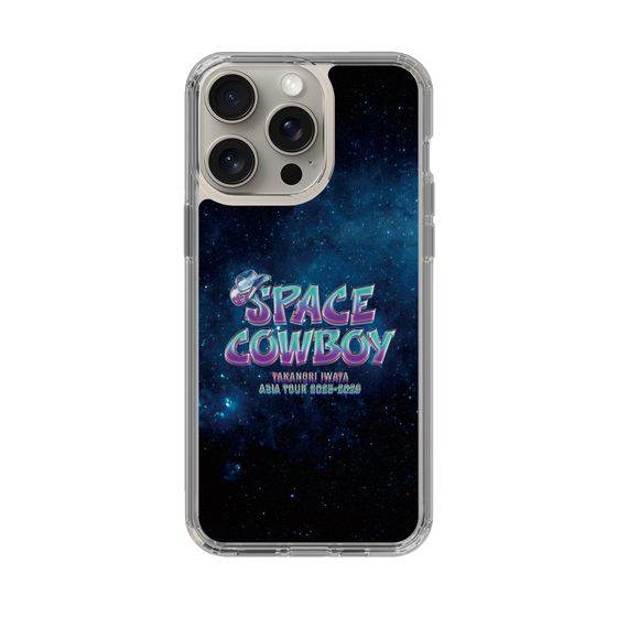 スリムプロテクションケース［ Takanori Iwata ASIA TOUR 2025-2026 "SPACE COWBOY" - ロゴ ］