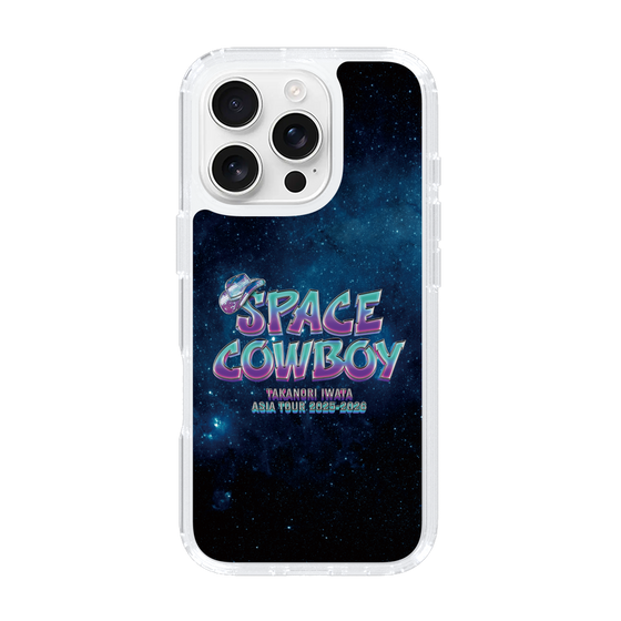 スリムプロテクションケース［ Takanori Iwata ASIA TOUR 2025-2026 "SPACE COWBOY" - ロゴ ］