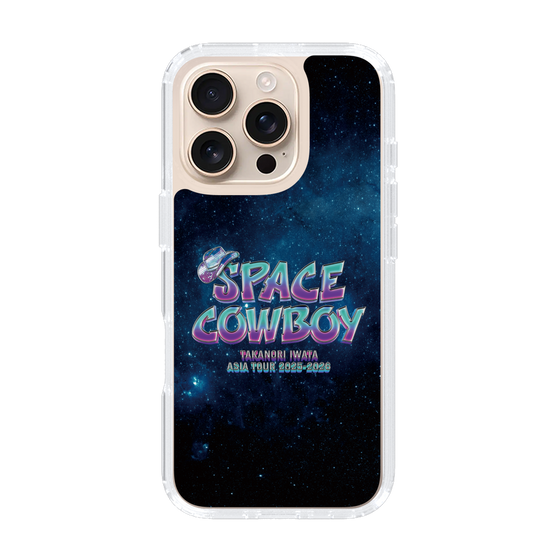 スリムプロテクションケース［ Takanori Iwata ASIA TOUR 2025-2026 "SPACE COWBOY" - ロゴ ］