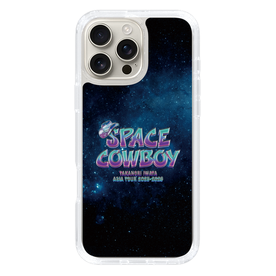 スリムプロテクションケース［ Takanori Iwata ASIA TOUR 2025-2026 "SPACE COWBOY" - ロゴ ］