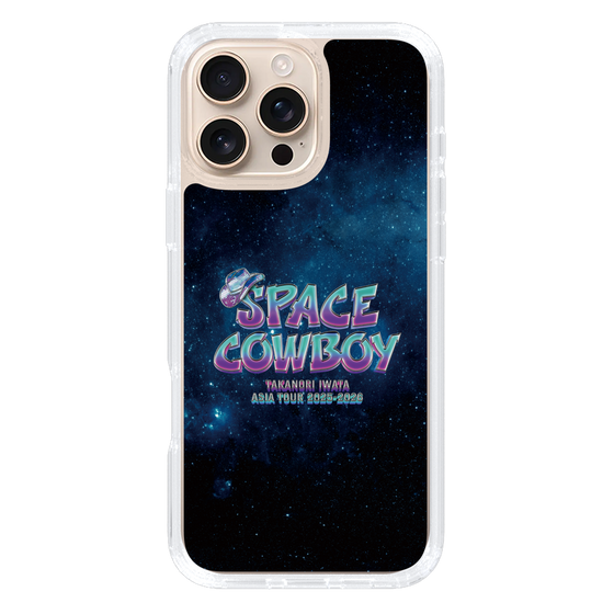 スリムプロテクションケース［ Takanori Iwata ASIA TOUR 2025-2026 "SPACE COWBOY" - ロゴ ］