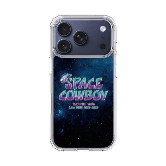 スリムプロテクションケース［ Takanori Iwata ASIA TOUR 2025-2026 "SPACE COWBOY" - ロゴ ］