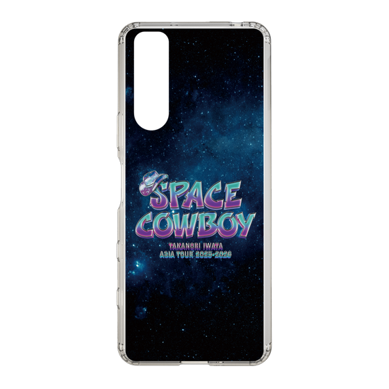 スリムプロテクションケース［ Takanori Iwata ASIA TOUR 2025-2026 "SPACE COWBOY" - ロゴ ］