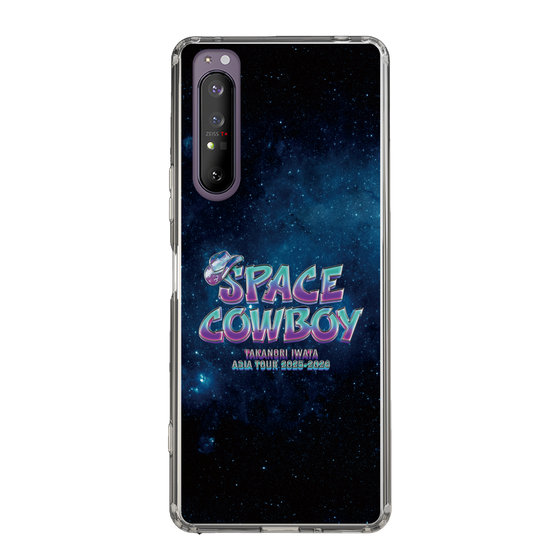 スリムプロテクションケース［ Takanori Iwata ASIA TOUR 2025-2026 "SPACE COWBOY" - ロゴ ］