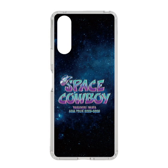 スリムプロテクションケース［ Takanori Iwata ASIA TOUR 2025-2026 "SPACE COWBOY" - ロゴ ］