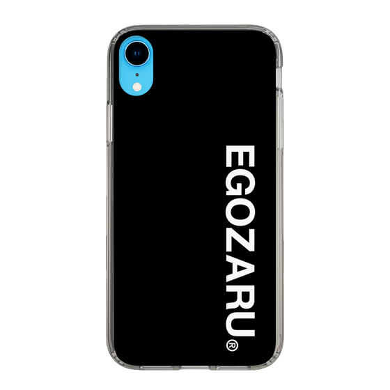 スリムプロテクションケース［ EGOZARU - ベーシックロゴ バーティカル ］