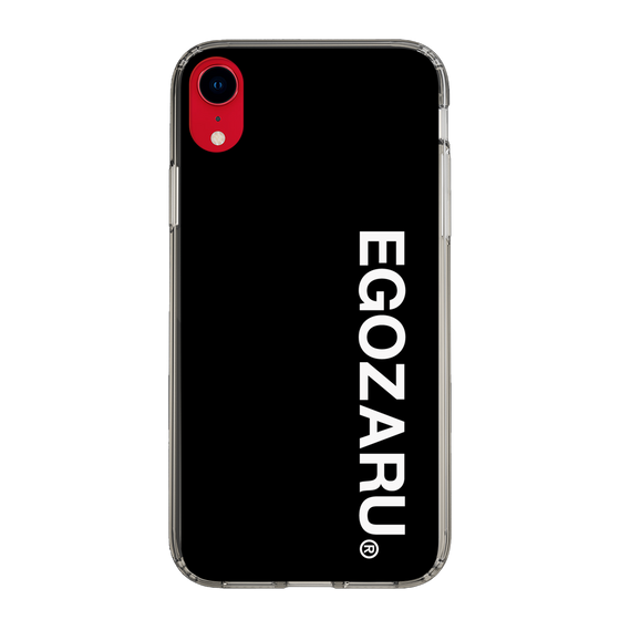 スリムプロテクションケース［ EGOZARU - ベーシックロゴ バーティカル ］