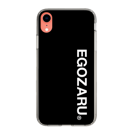 スリムプロテクションケース［ EGOZARU - ベーシックロゴ バーティカル ］