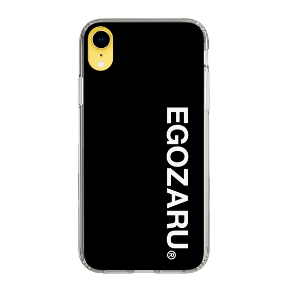 スリムプロテクションケース［ EGOZARU - ベーシックロゴ バーティカル ］