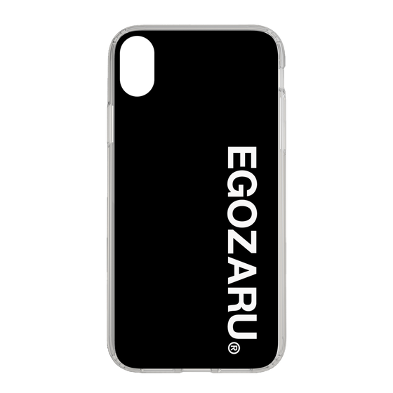 スリムプロテクションケース［ EGOZARU - ベーシックロゴ バーティカル ］