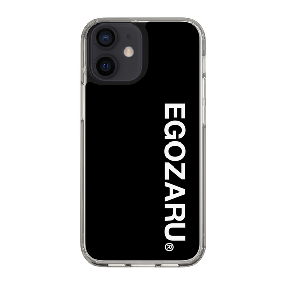 スリムプロテクションケース［ EGOZARU - ベーシックロゴ バーティカル ］